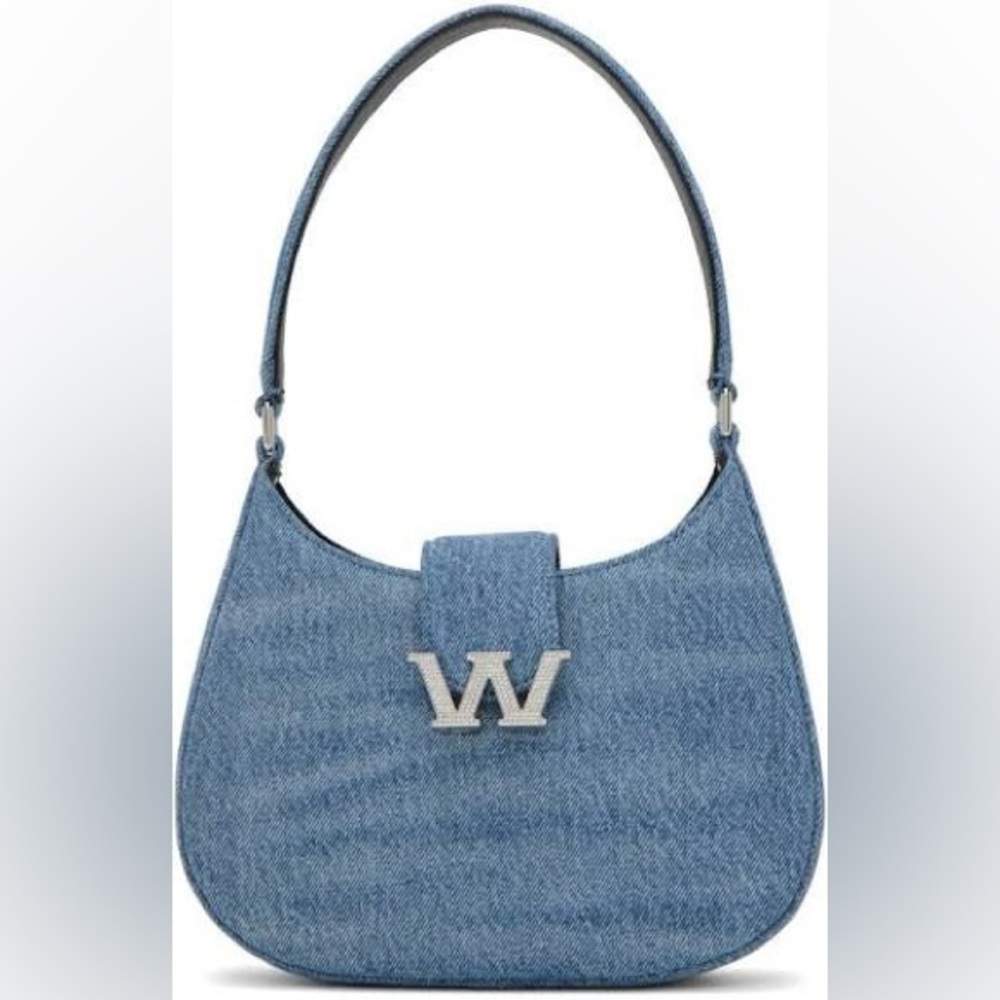 Alexander Wang Blue Denim Shoulder Bag